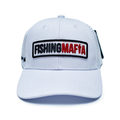 Бейсболка FishingMafia, цвет Белый
